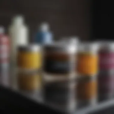 Comparison of Various Wax Formulations Different wax formulations displayed for comparison