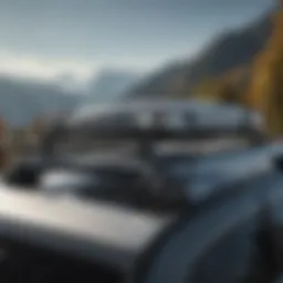 Thule roof rack model showcasing stylish design and robust build