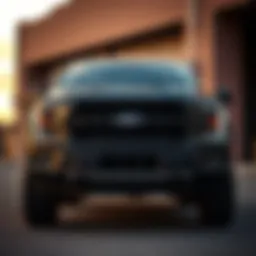Exterior view of the Ford F-150 showcasing its robust design