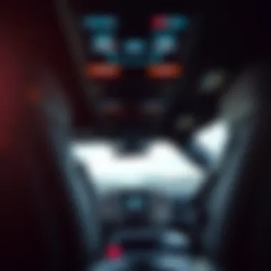 Interior of the Ford F-150 highlighting advanced technology features