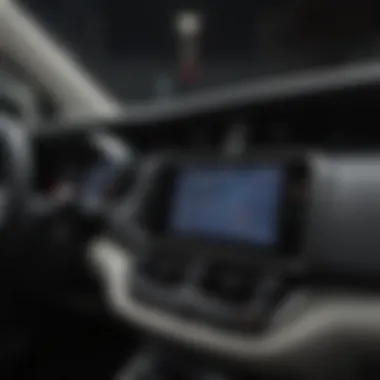 Innovative Technology in the Toyota Passport SUV Interior dashboard of Toyota Passport with advanced technology features