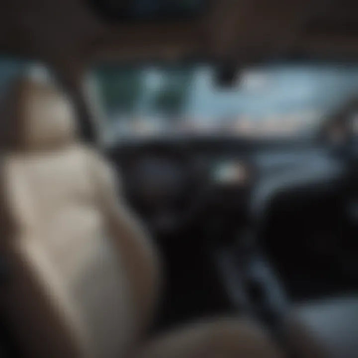 Innovative space optimization in Toyota Prius interior