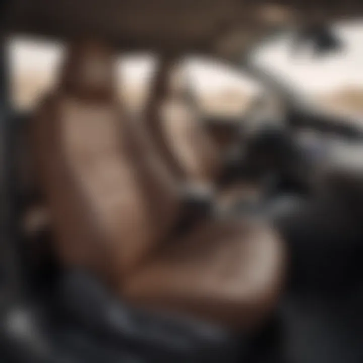 Spacious and ergonomic seating in the Toyota Prius