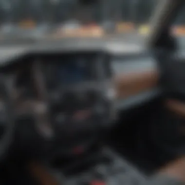 Advanced Navigation Systems in Tundra Cars Dashboard of a tundra car showcasing advanced navigation systems