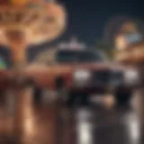 Carnival vehicle showcasing efficiency