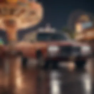 Carnival vehicle showcasing efficiency