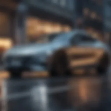 Dynamic driving performance of the EQS on the road