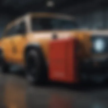 A high-performance jump starter designed for SUVs