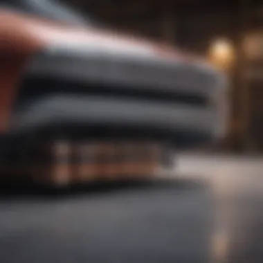 Cutting-edge Technology of Lucid Air Battery Close-up of Lucid Air battery technology