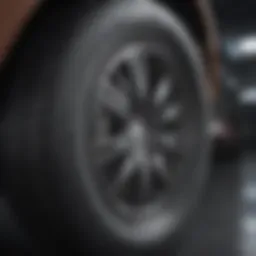 Cutaway view of puncture proof tire showcasing its inner structure