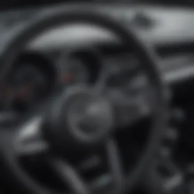 Mazda Miata Dashboard Features Detailed view of Mazda Miata dashboard showcasing features