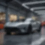 A dynamic dealership showcasing various car models