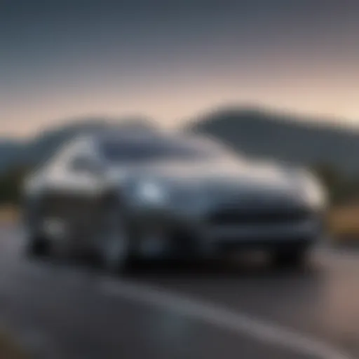 The sleek design of the Tesla Model S showcasing its aerodynamic profile