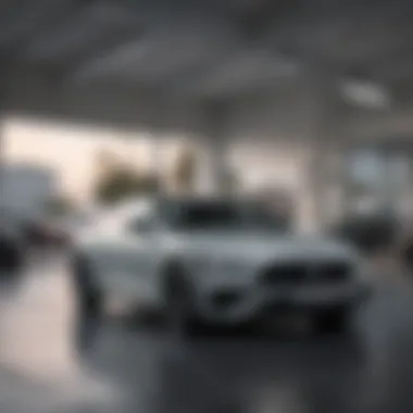 A dealership negotiation scene highlighting discussions over car trade-in offers