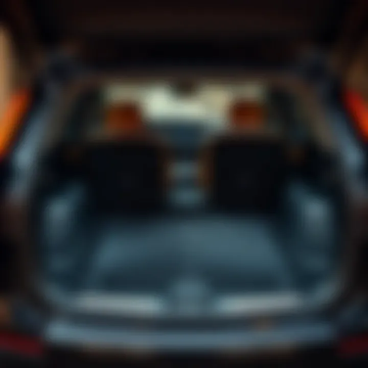 Volvo XC60 cargo area demonstrating practical usability