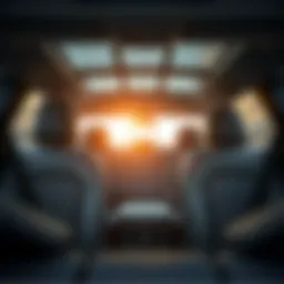 Interior view of the Volvo XC60 showcasing spacious seating